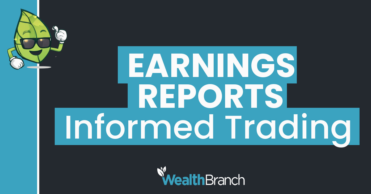 Earnings Reports for Informed Trading